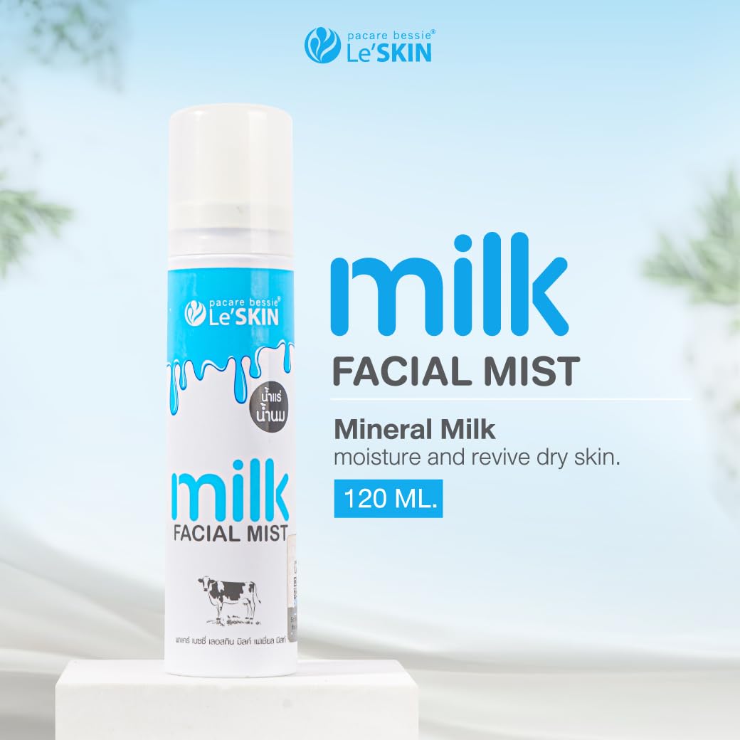 Le'SKIN HydraGlow Milk Face Mist | Hydrating Highlight Spray with
