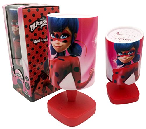 Preisvergleich Produktbild Miraculous Ladybug Sternenhimmel LED Nachtleuchte Lampe