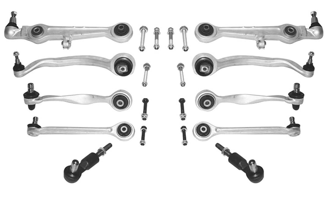 SKF Achsschenkel Reparatursatz VKDS 361007 Position Vorderachse beidseitig Höhe 203 mm Länge 586 mm Breite 355 mm - OE Qualität