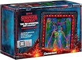 CLEMENTONI - Stranger Things - Puzzle Cadre Lumineux Démogorgon dès 14 Ans - 520 pièces...