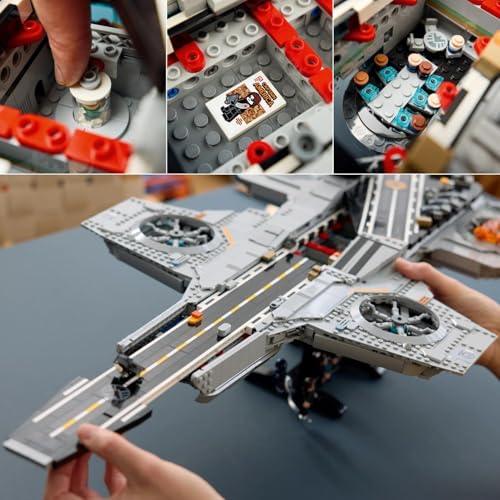 Image of LEGO ǀ Marvel S.H.I.E.L.D. Helicarrier - Collectible Building Set - Gift for Adults - 76354