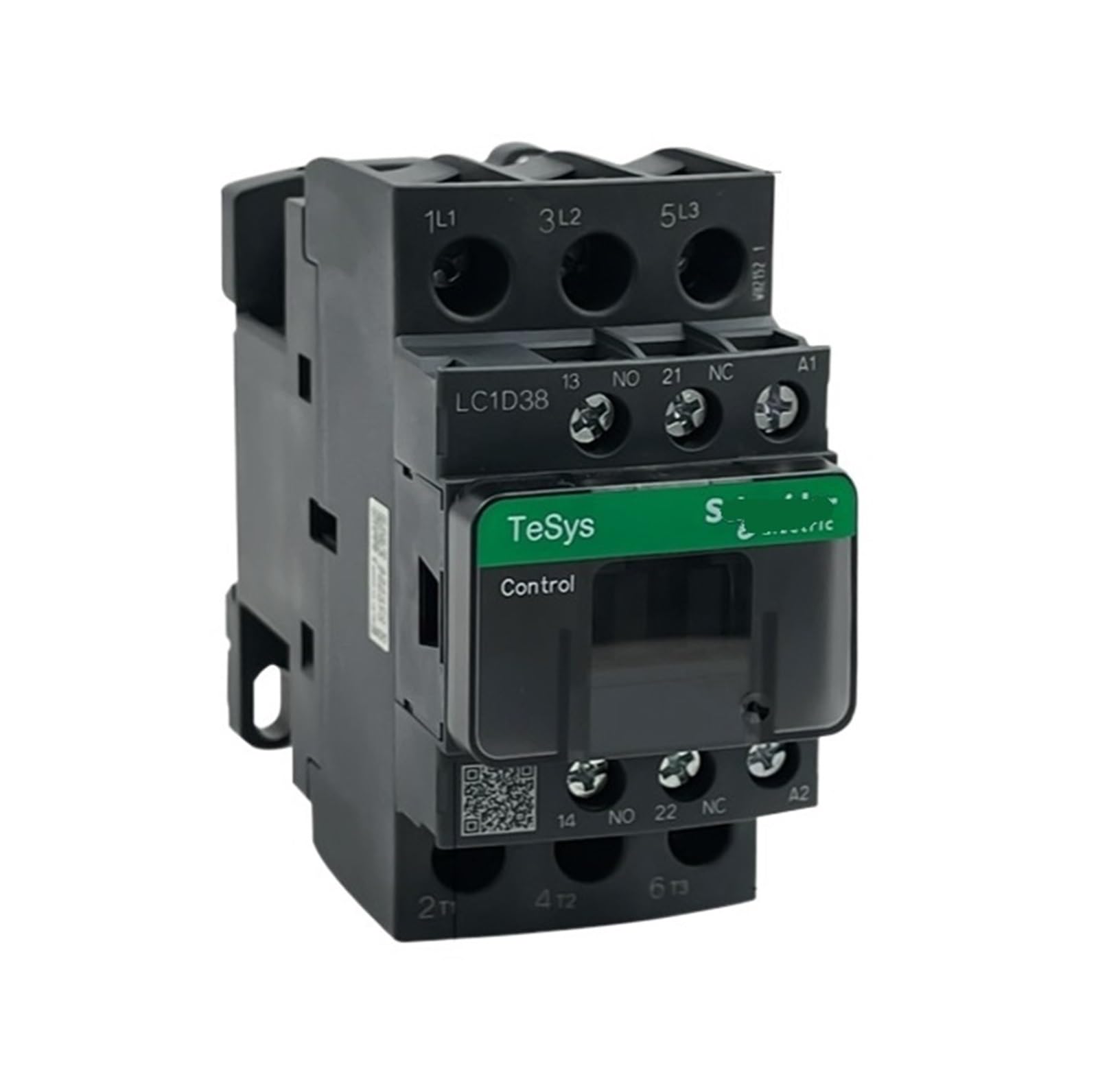 Contacteur ca tripolaire LC1D38 24V version noire pour commande de moteur triphasé - 3
