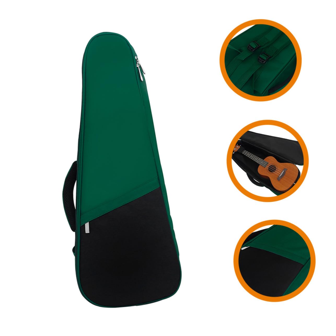 Sac de Transport pour Ukulélé Étui Oxford avec Bandoulière Rembourrée et Design Élégant pour Musiciens Voyage