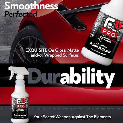 image for TopCoat F11PRO All-Surface Polish & Sealer 8 oz Spray Bottle - The Mos