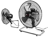ventilador de pared industrial philco Ventilador para suelo y pared marca Starline, modelo SL-121, con 12" (30,48cm). Fabricado en metal de alta calidad y resistencia.