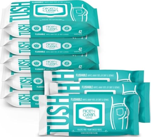 Nice 'N Clean Adult Flushable Wipes (8 x...