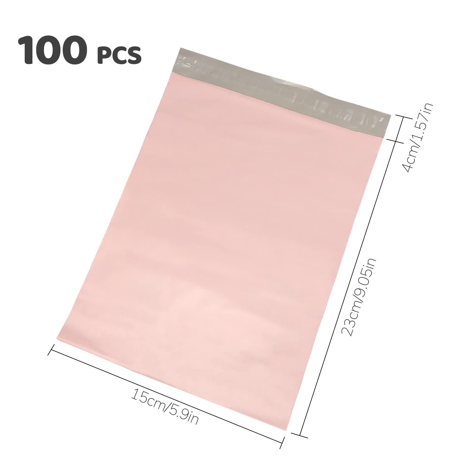 Sanitary Napkin Disposal Bags, 100 Pcs Feminine Hygiene Disposal Bags for Tampons, Liners and Pads, Sealable and Prevents Odours (Pink)