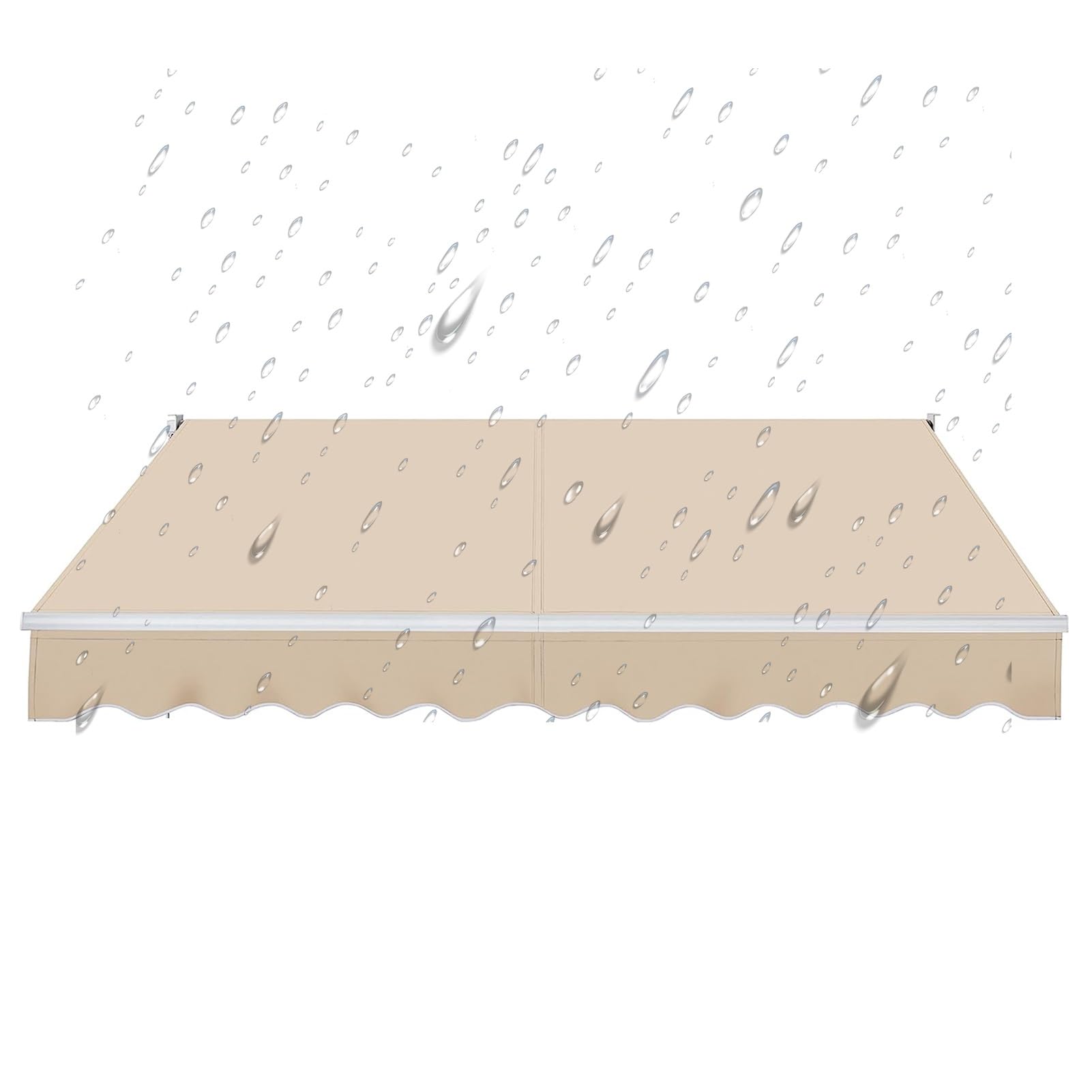 Tissu pare-soleil imperméable et robuste pour store de jardin