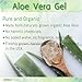 DMSOSTORE Aloe Vera Gel, 8 oz (227g), Alcohol-Free, Made From Purified Aloe Vera Inner Leaf, Soothing, Skin Moisturizing, Hydrating