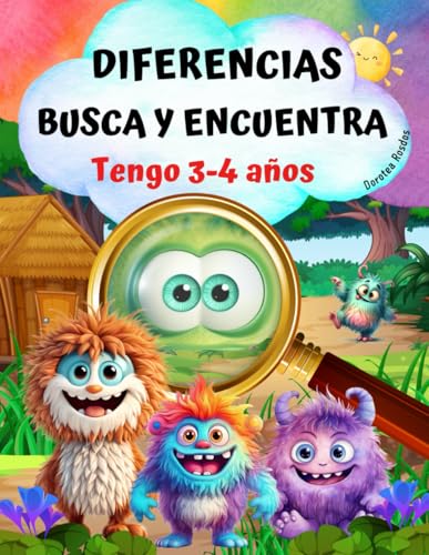 TENGO 3 4 años! Libro Divertidos Educativo Infantil   Actividades  Rompecabezas para Niños. Diferencias, Busca y Encuentra: Juegos y Pasatiempos de ... Ejercicios  Aprender Jugando