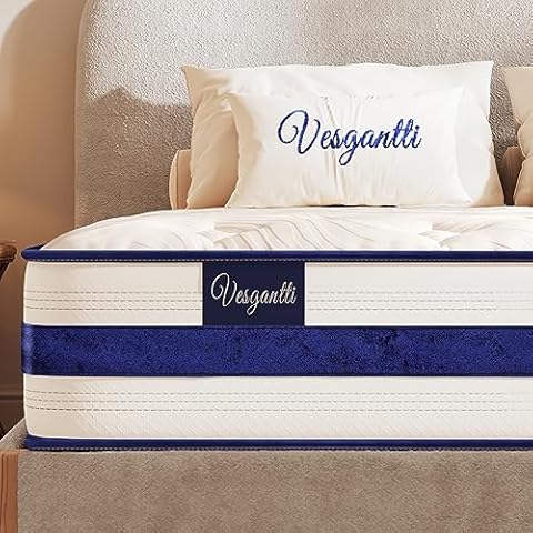 Vesgantti 10.2 Inch Pocket Sprung Mattress Cover