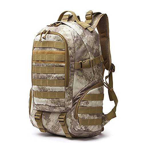 GQYYS Rucksack Herren 40L Wanderrucksäcke Trekkingrucksack wasserdichte Reiserucksack Unisex Rucksack Erwachsene Wasser-resistent Outdoor Rucksack für Klettern Camping Reiten Reisen Cover