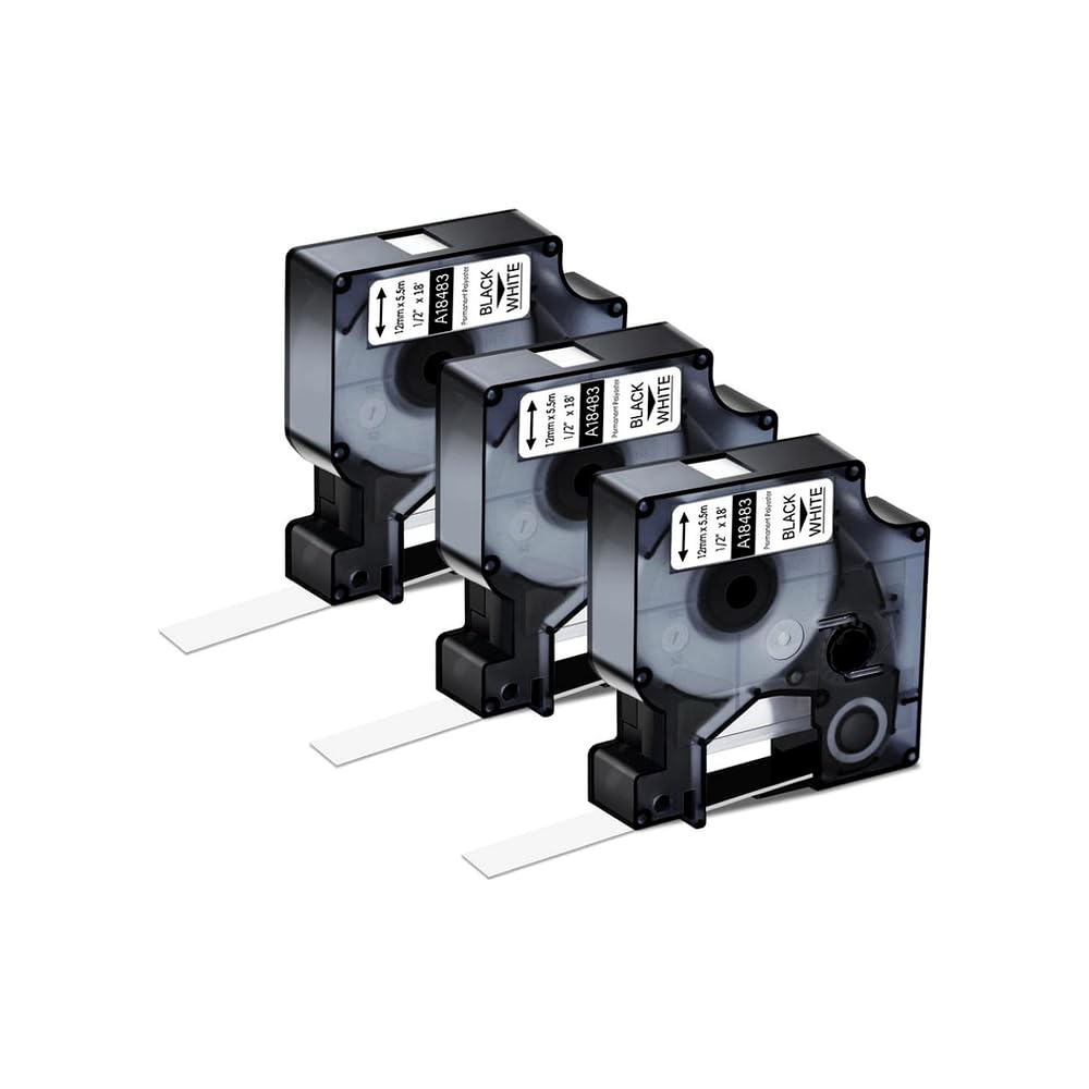 Nastro per etichette perente in poliestere 9mm 12mm 19mm per 18483