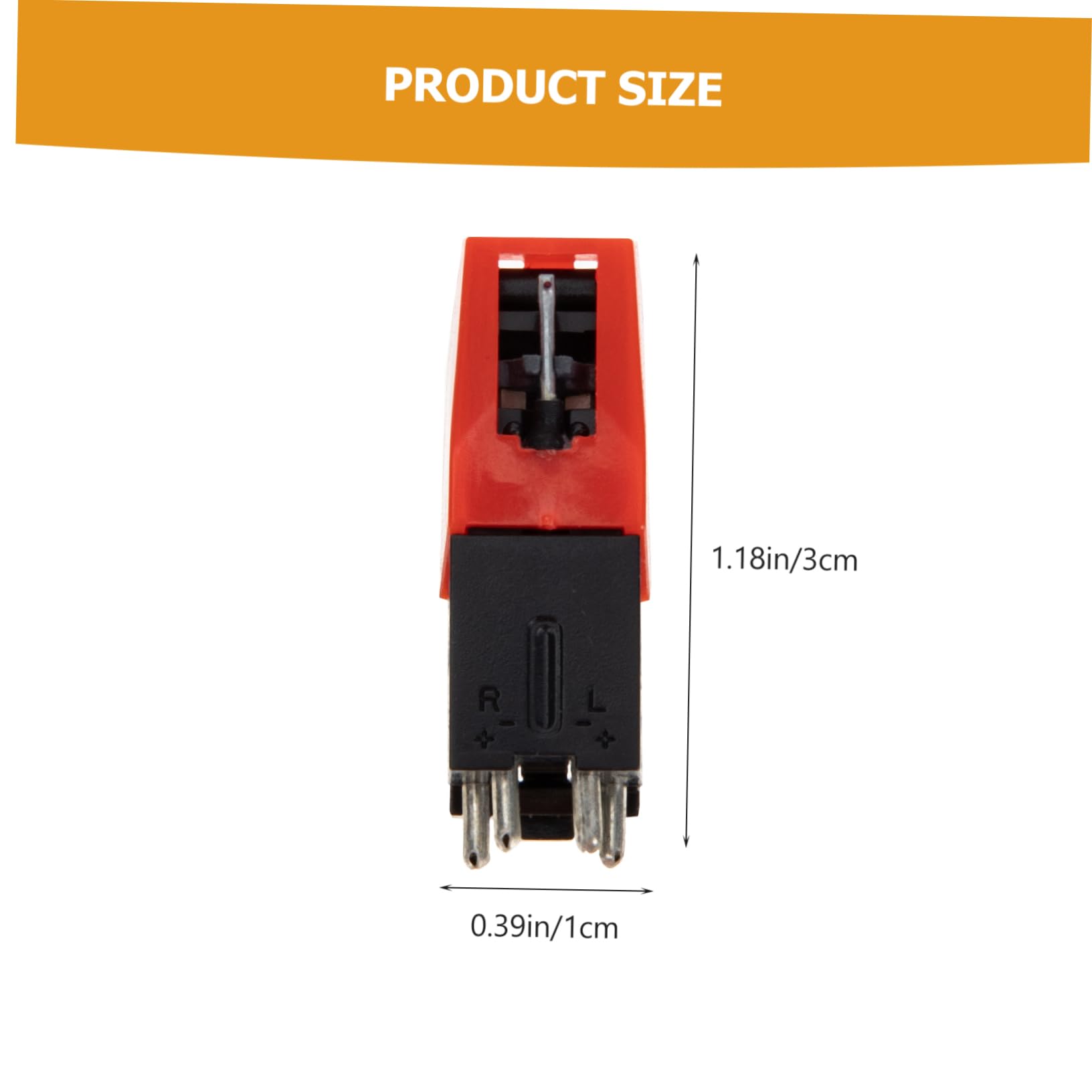 BESTonZON Phonograph Gramophone Stylus Easy Install Turntable Needle for Record Players