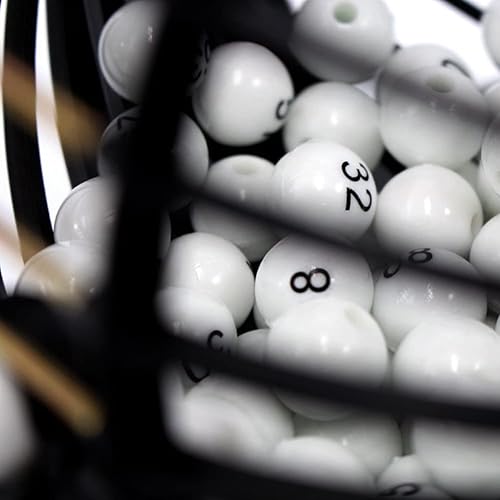 Miniatura 3 de Liberty Imports juego de máquina de bingo con bolas clásico