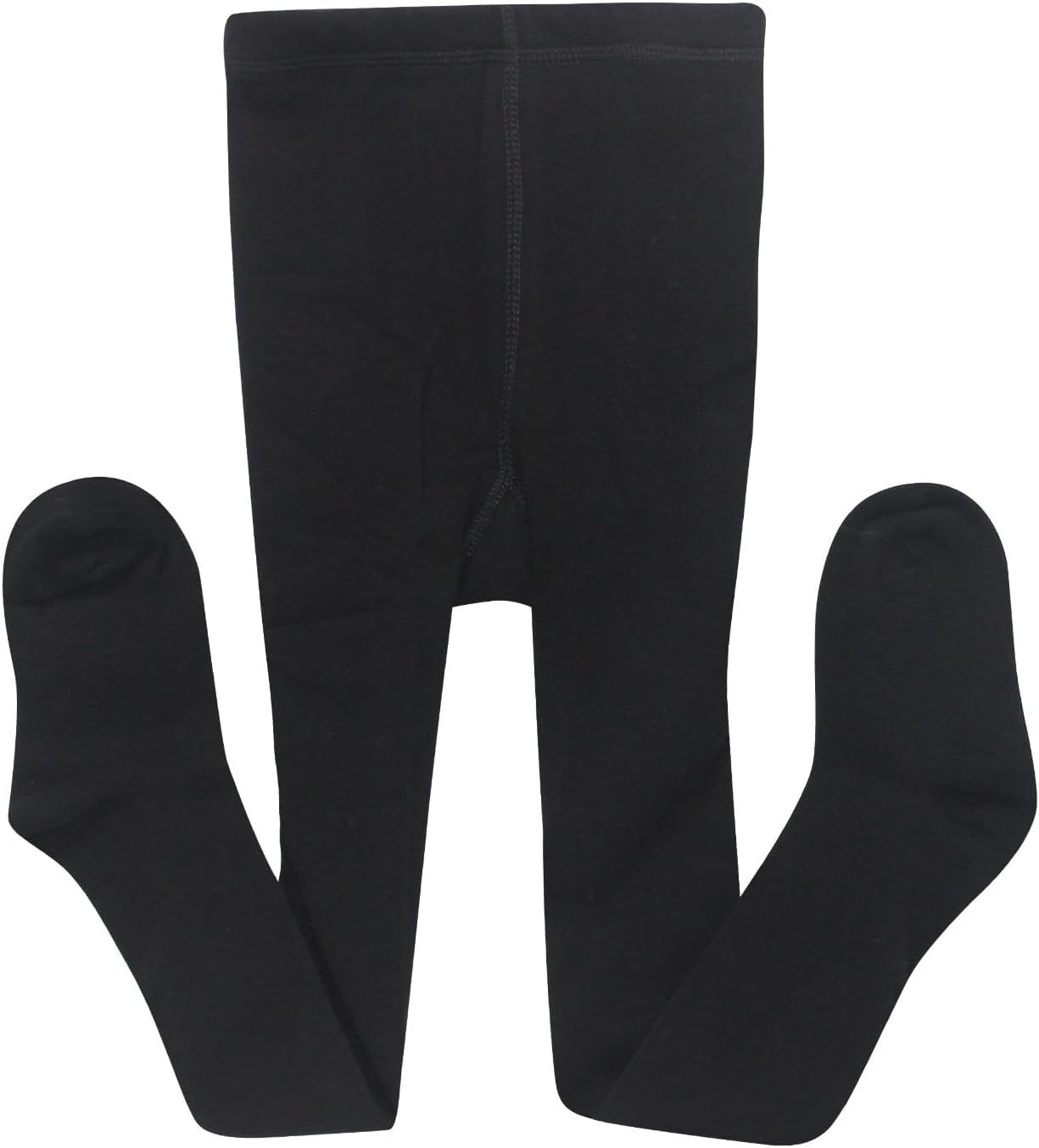 LINLIN FAN Girls Tights Kids Cotton School Dress Tights Navy Blue Black White - Image 2