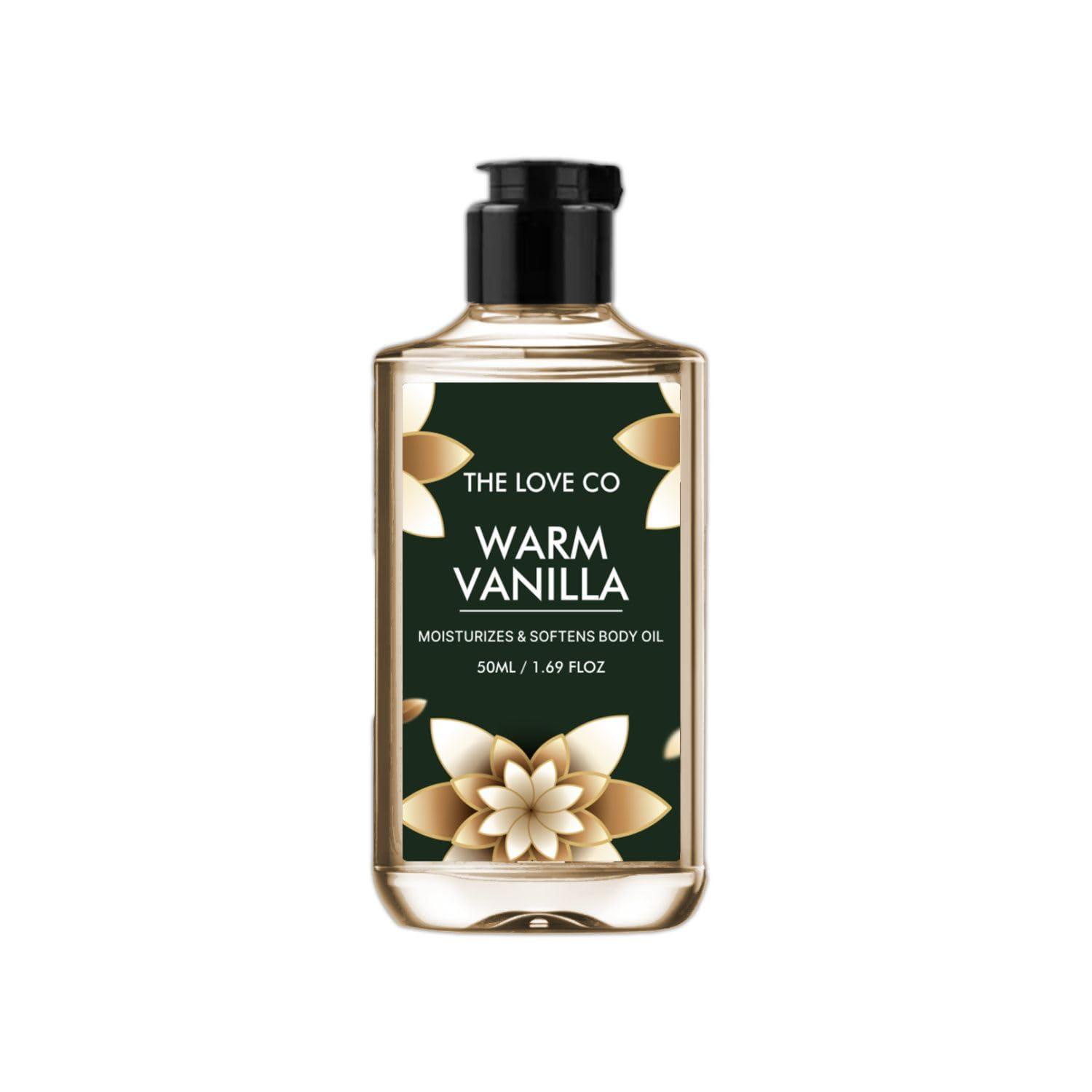 THE LOVE CO Warm Vanilla In-Shower Body Moisturizer | Coconut Oil & Shea Oil | For All Skin Types | Hydrates & Plumps | Reduces Dryness & KP Bumps | Non-Greasy (50ml)