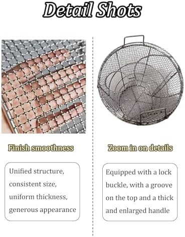 304 Stainless Steel Pond Pump Filter Cover | Anti-Clog Mesh Strainer for Submersible & Sump Pumps | Durable Guard, 5mm Holes, 30x70cm (11.8x27.6in)