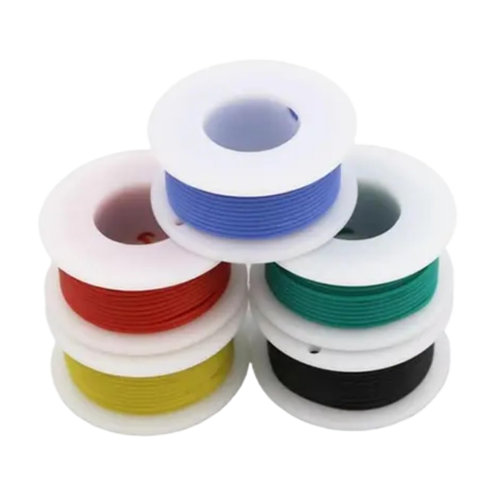 9.84ft/16.4ft Each 18-20-22-24-26-28 Gauge Wire 18-28AWG(Red; 3 meters 9.84 feet; 22AWG)
