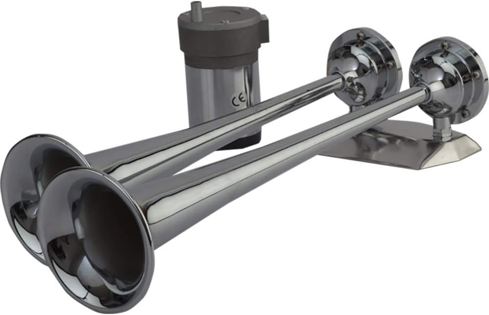 432520-1 - Aftermarket Replacement Maxblast Air Horn - Dual Trumpet Compatible with Sea-Dog