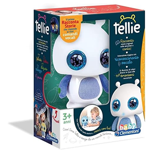 Clementoni - Baby - Tellie, Alieno Raccontastorie e Fiabe