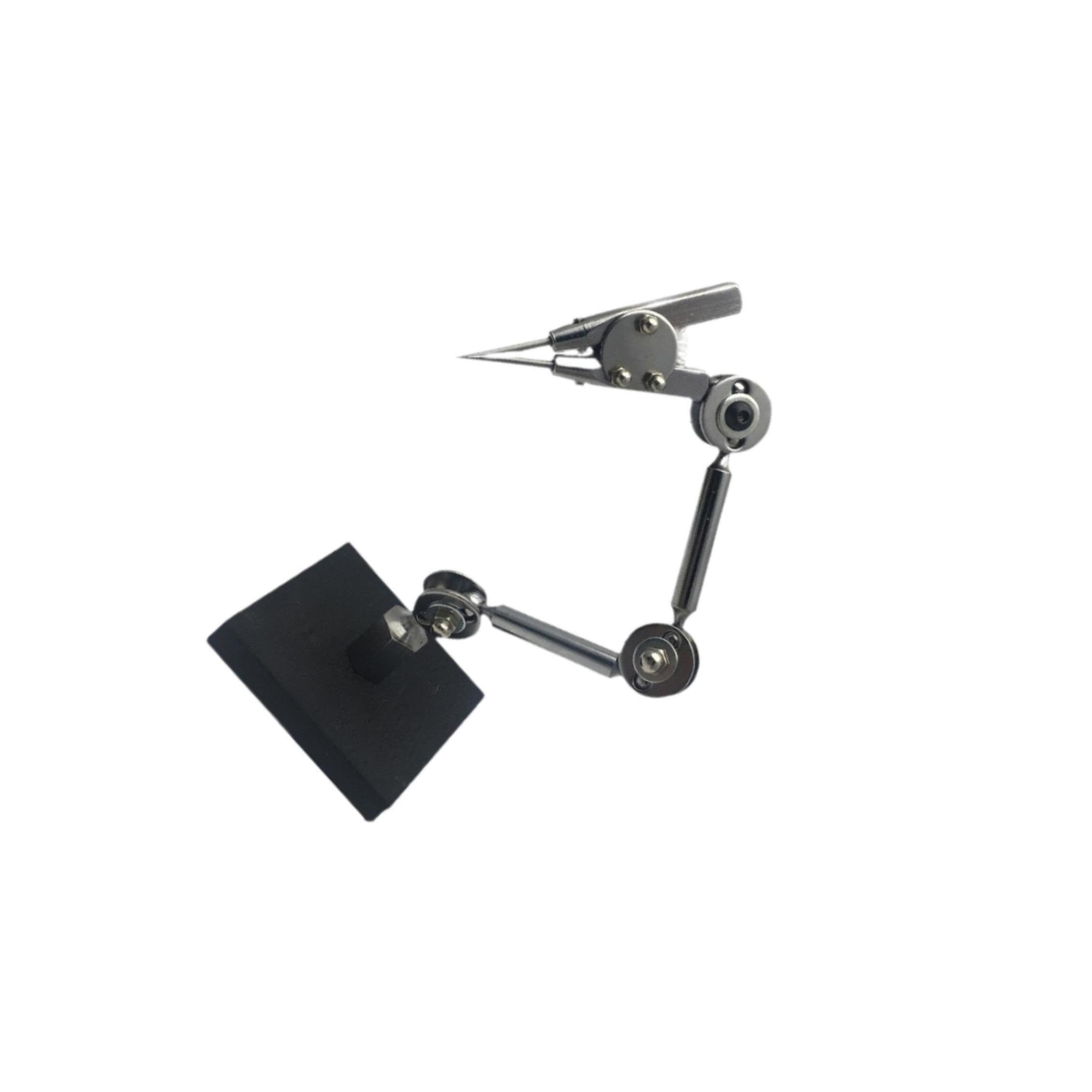 CYDZSRA Welding Fixture Table Clamp Heavy Duty Grip Provides Stability Assisting Soldering Iron Holder Tool Effectively Welding Fixture Table Clamp Auxiliary