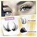 Eyelash Clusters Wispy Lash Extensions Natural Individual Lashes D-Curly Cluster Lashes 10-18MM DIY at Home Cluster Eyelash Extensions 120 Pcs Eye Lash Clusters by Mavphnee