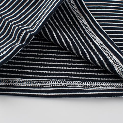 Toddler Boy Girl Striped Shirts Winter Long Sleeve Cotton T-Shirts Crew Neck Tees Sports Shirt Toddler4