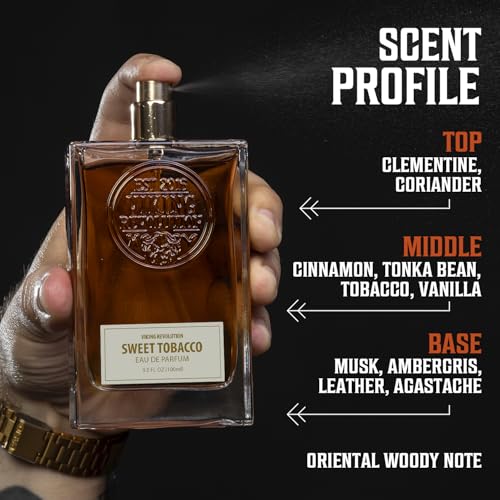 Image of Viking Revolution Mens Cologne - Sweet Tobacco Eau de Parfum -3.5 fl oz