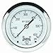 Winters PFP Series Premium Stainless Steel 304 Single Scale Liquid Filled Pressure Gauge, 0-600 psi/kpa, 2-1/2" Dial Display, +/-1.5% Accuracy, 1/4" NPT Back Mount