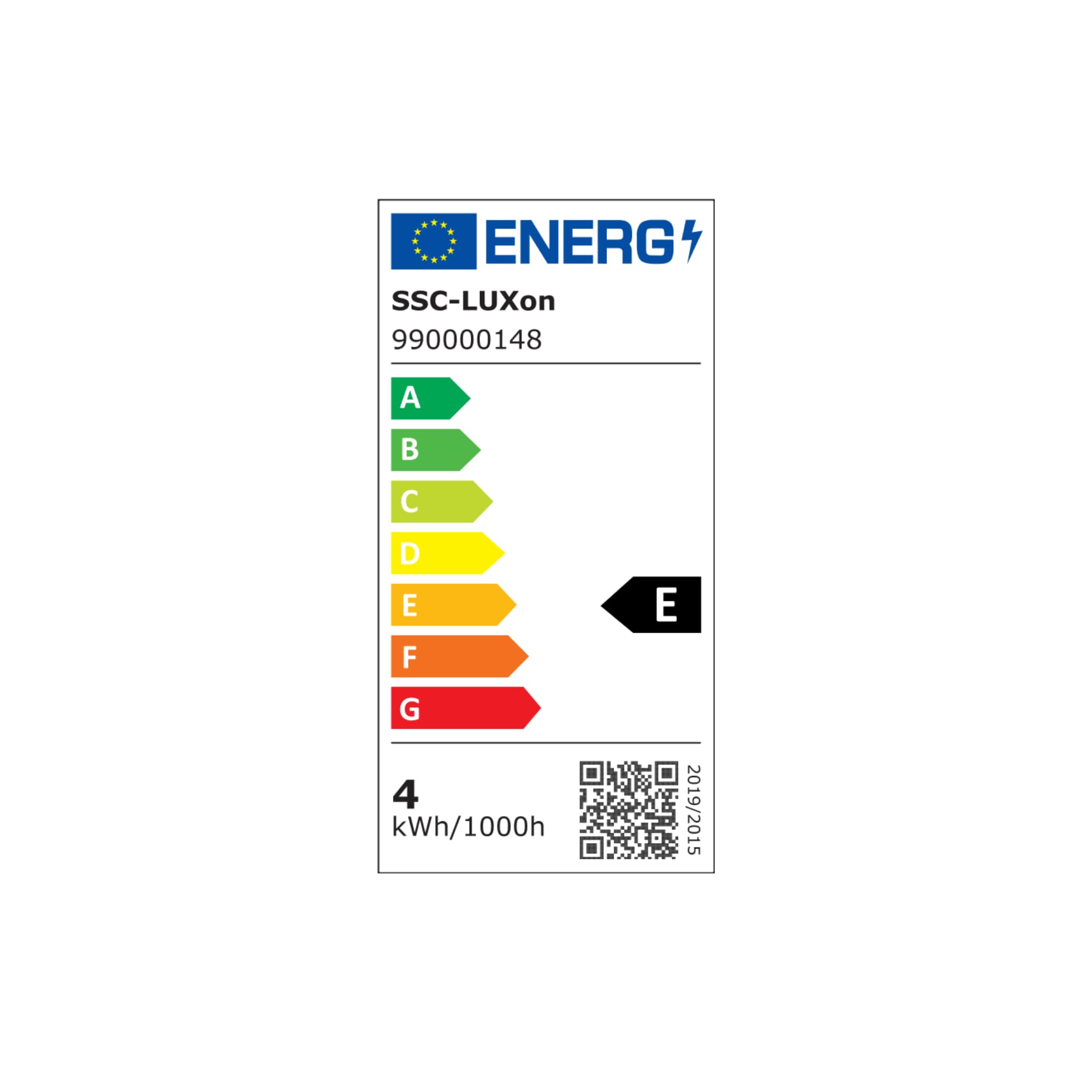 SSC-LUXon 10x flaches LED Modul FM-2 mit fourSTEP Dimmen ohne Dimmer - 4W neutralweiß 110° Abstrahlwinkel 230V - Glühbirne ersetzt 40W