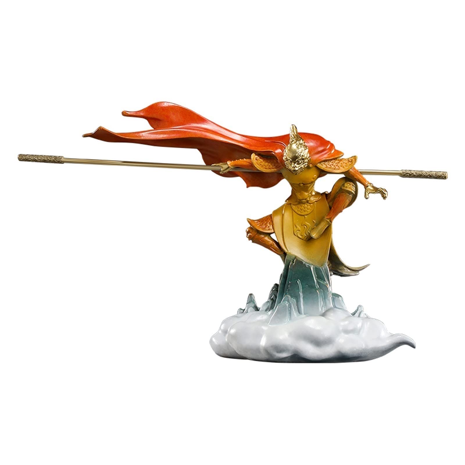 Figurka Dekoracyjna Wszystkie miedziane ozdoby Salon Strona główna Qi Tian Da Sheng Sun Wukong Ozdoby Wejście Rzemiosło dekoracyjne