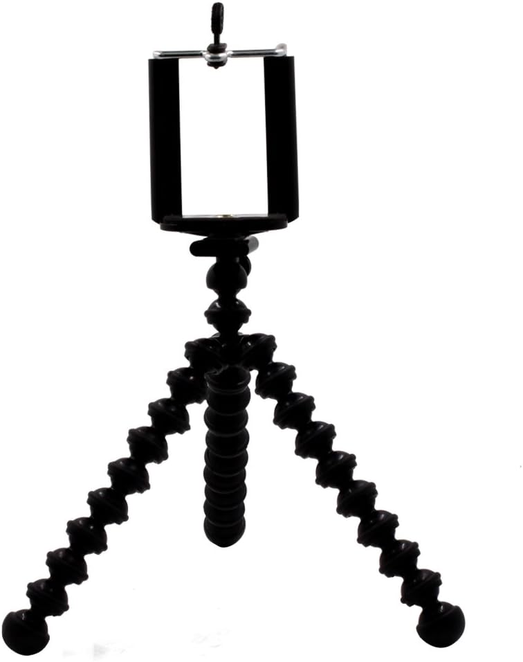 AMTopShow Flexible Octopus Tripod 3 in 1 Portable and Adjustable Stand with Mount/Holder for Iphone Samsung (Length 6.5 INCH)