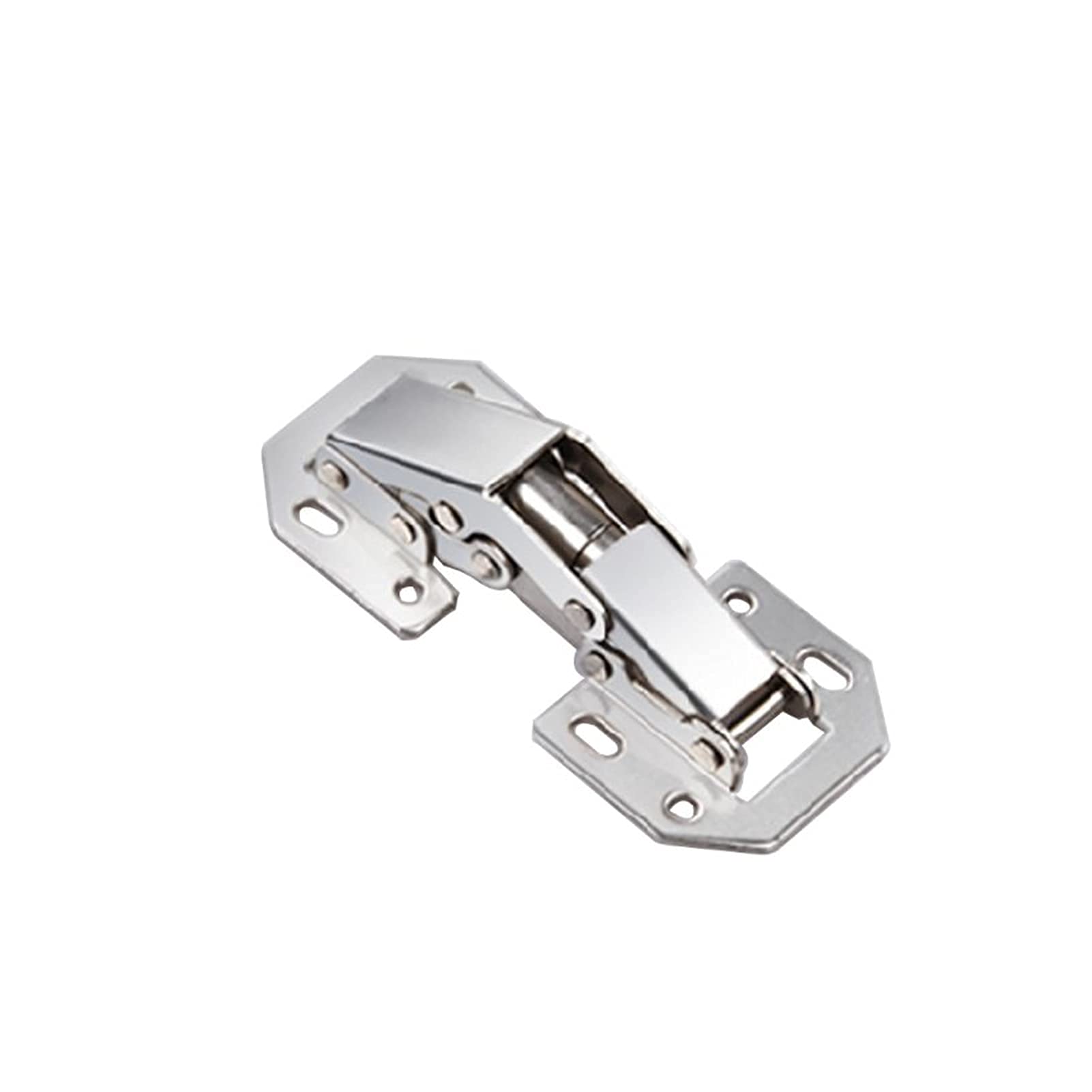 Nvsfzgiyg One Color Hinge, 90 Degree 3" Cabinet No-Drilling Bridge Shaped Spring Door For Cupboard Furniture With Screws
