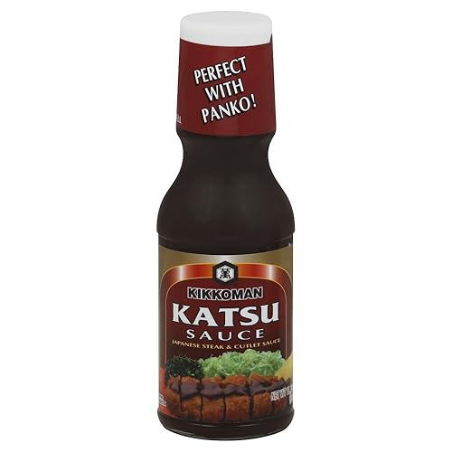 Kikkoman Salsa Tonkatsu, botellas de vidrio, 11.75 onzas