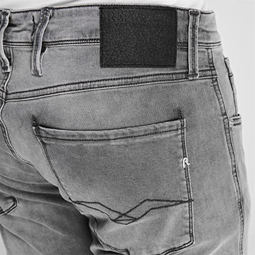 Replay ANBASS Dżins Mężczyźni, Grau (Dark Grey 096), 33W / 30L