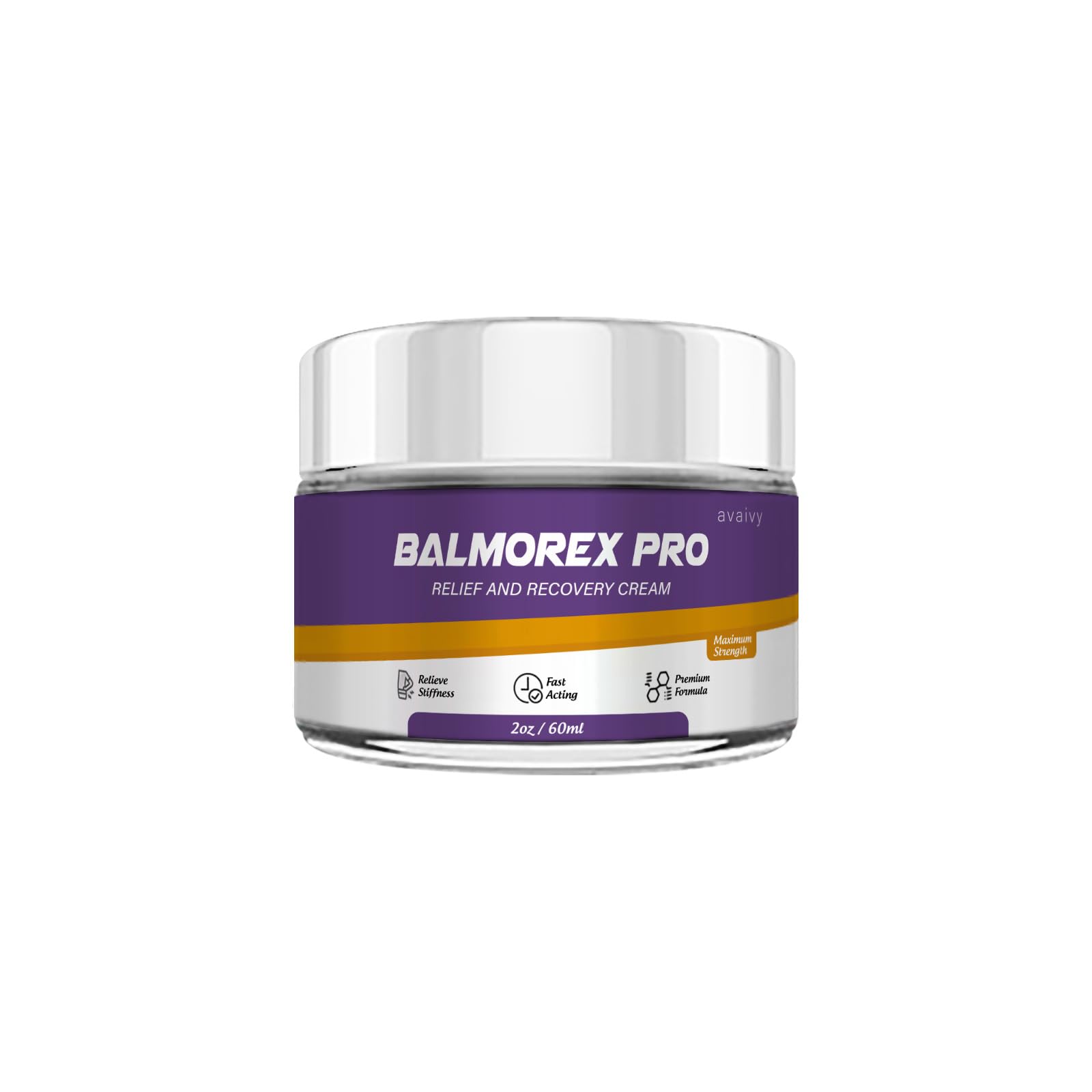 Avaivy Balmorex Pro - Balmorex Pro Maximum Strength Cream (Single, 2oz)