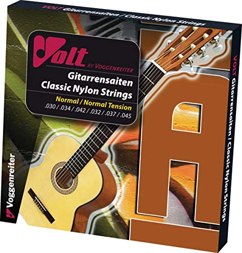 Voggy’s Kindergitarren-Set 1/2 - Gitarre für Kinder ab 6 Jahren im Komplettset mit Zubehör auch geeignet für Anfänger, natur