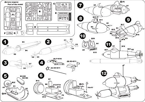 Miniatura 7 de German Midget Submarine 'Delphin-1' 135 35-004