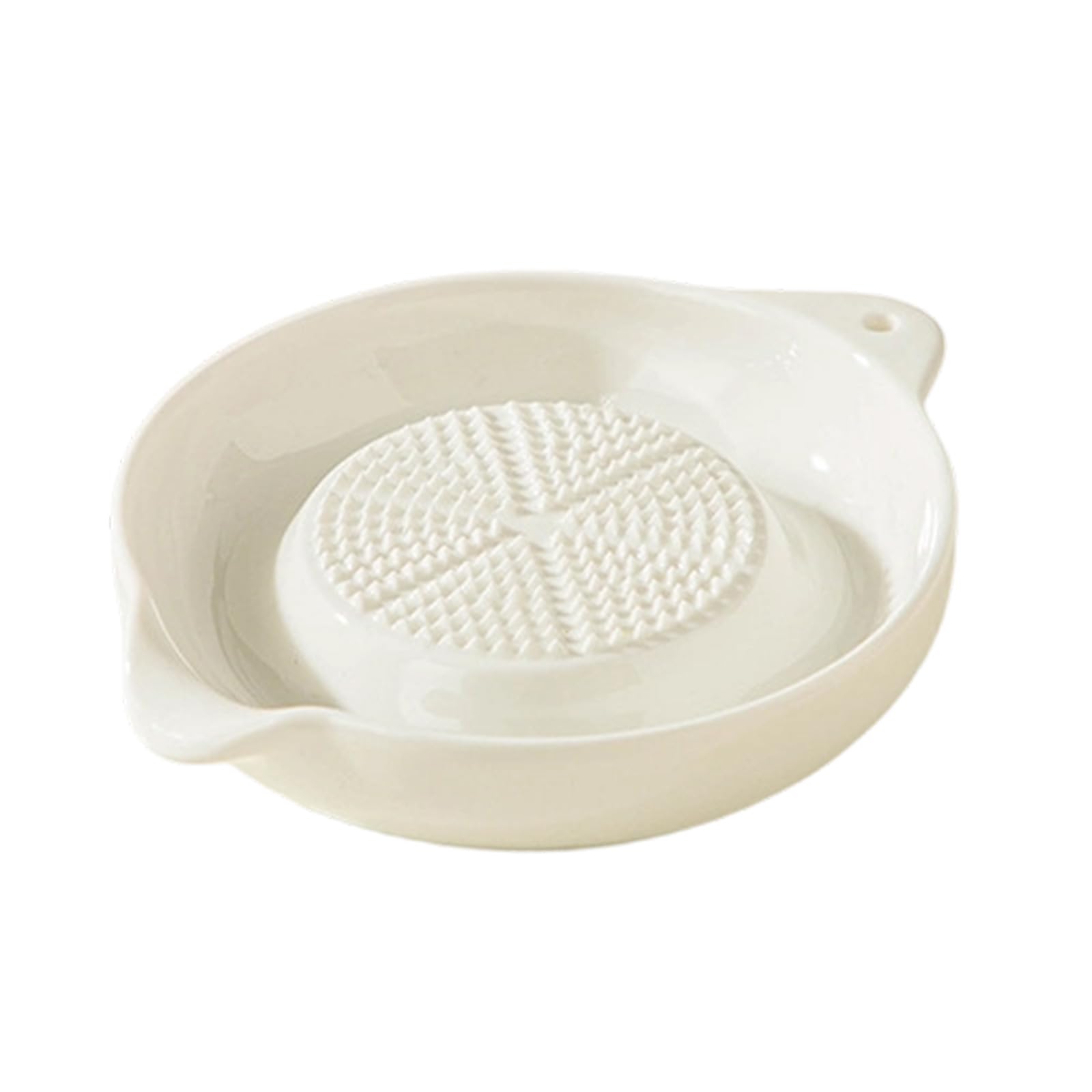 HGENAHGTF Ceramic Garlic Masher Multipurpose Gingers Vegetable Grater Grinder for Grinding Seasoning Easy to Use Kitchen Gadget Vegetable Grinder