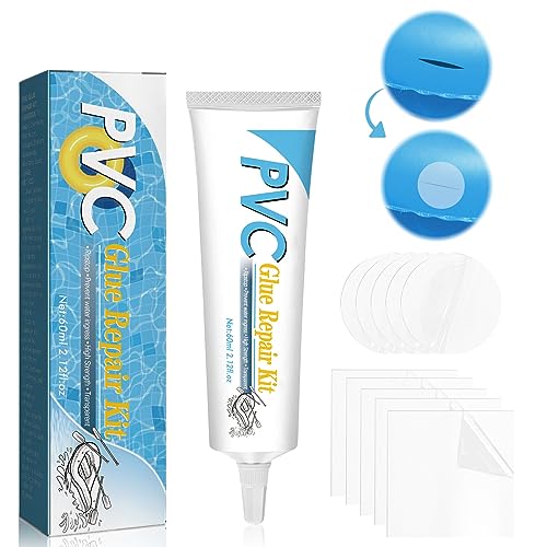 Miioto Kit ReparacióN de Piscina, Parche Piscina Bajo Agua, Liner Piscina, Adecuado para Piscinas...