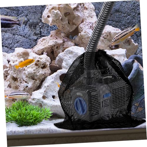 Happyyami 4 bolsas grandes para filtros de bomba negras miniatura 5