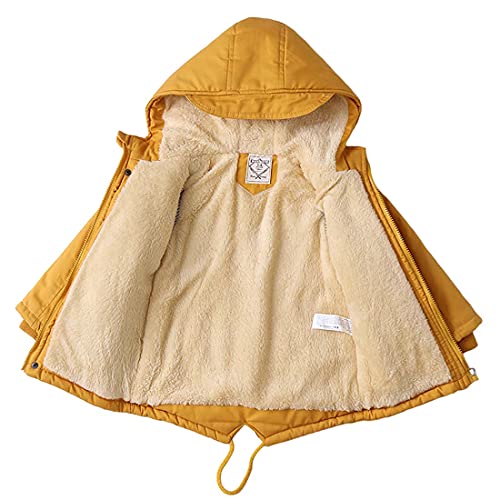 Image of Boys Girls Winter Outwear Coats, Kids Warm Outfits,Windproof Jacket for Toddler 1-8Y