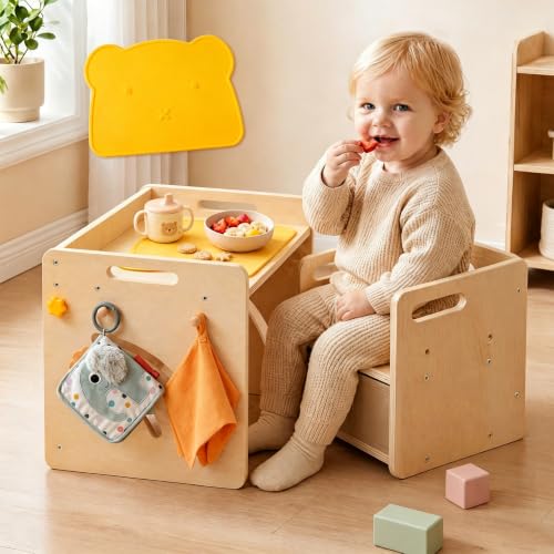 Montessori Wood Weaning Table