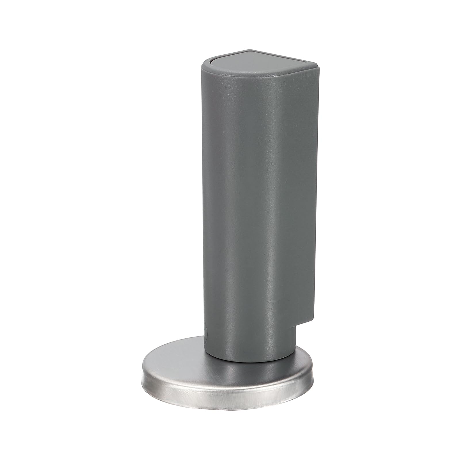 PATIKIL Magnetic Door Stopper, Magnetic Door Catch Holder with Magnet No Drill Windproof Adhesive Doorstop for Home Office Bedroom Bathroom, Gray