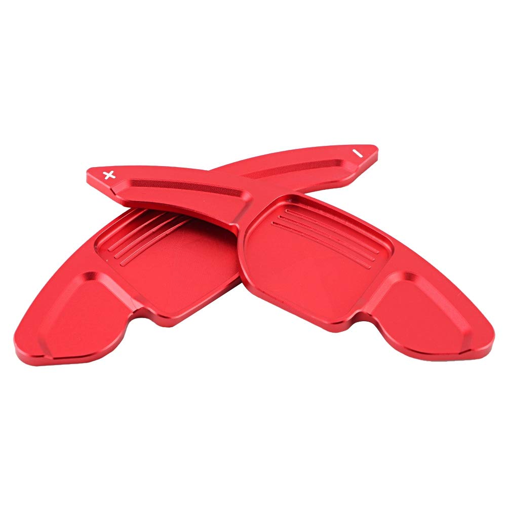 EBTOOLS Leva Cambio Cambio -2pcs Steering Wheel Paddles Aluminum Alloy Car Extended Blade Shifter Replacement For A4l Adatt