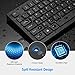 VicTsing Keyboard 4.9ft Cable, wired Computer Keyboard with Stands, Low Profile Chiclet USB Keyboard for Windows/PC/Laptop/Desktop/Surface/Chromebook