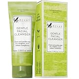 Gentle Facial Cleanser - Green Tea + Aloe Vera, Vitamin C & E, All Natural Face Wash for Deep Cleansing - Hydrating & Nourishing Green Tea Cleanser, Moisturizing Face Wash for All Skin Type