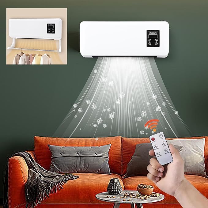 Ductless Portable Air Conditioners mini Aire Acondicionado Portatil 3 In 1 Wall Mounted Air Conditioner Drying Rack mini