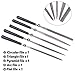 Rustark 27Pcs Modeler Basic Tools Craft Set Hobby Building Tools Kit for Professional Gundam Model Assemble Building